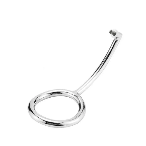 with Ring 4663 Stainless Anal DiscreetChoice Hook Set Cock Steel 0707